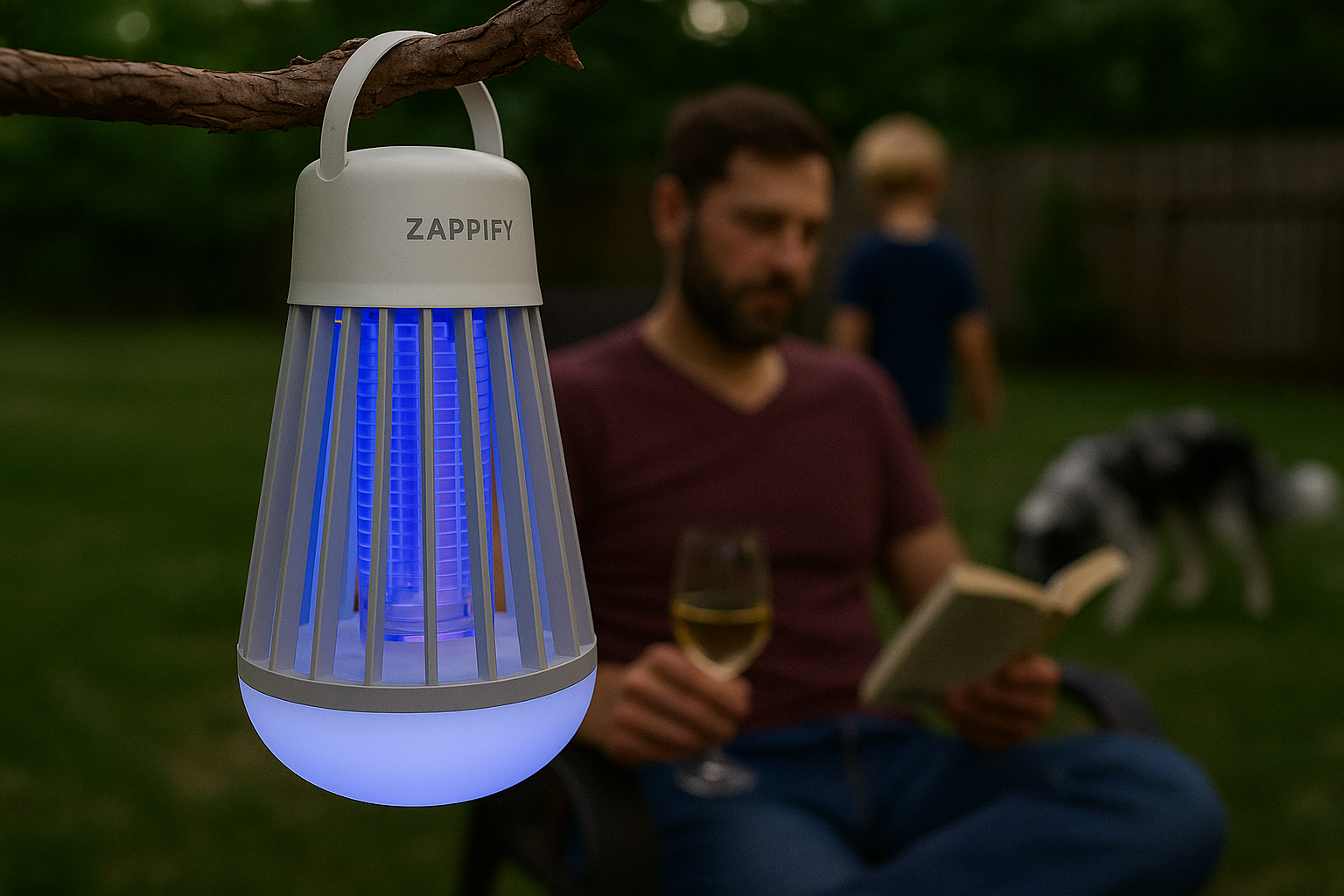 Man reading with Zappify